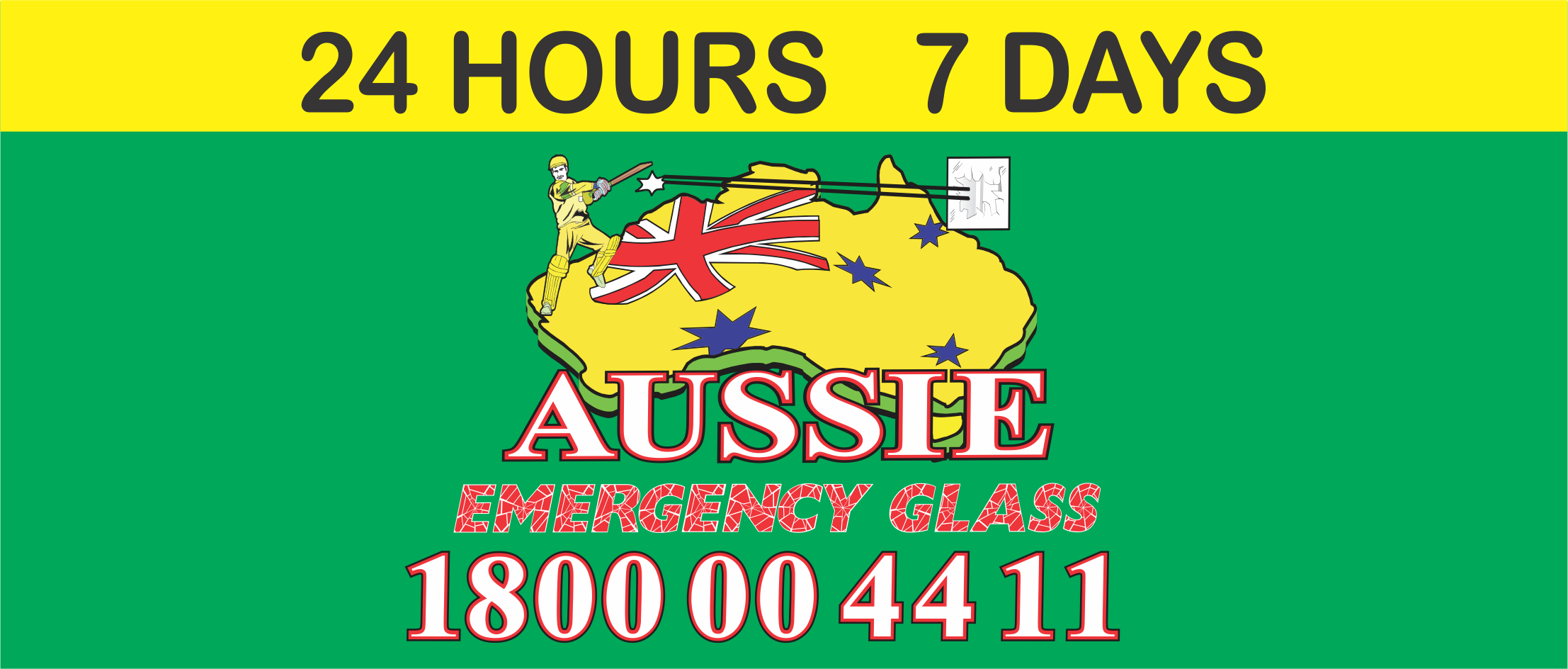 Aussie Emergency Glass logo