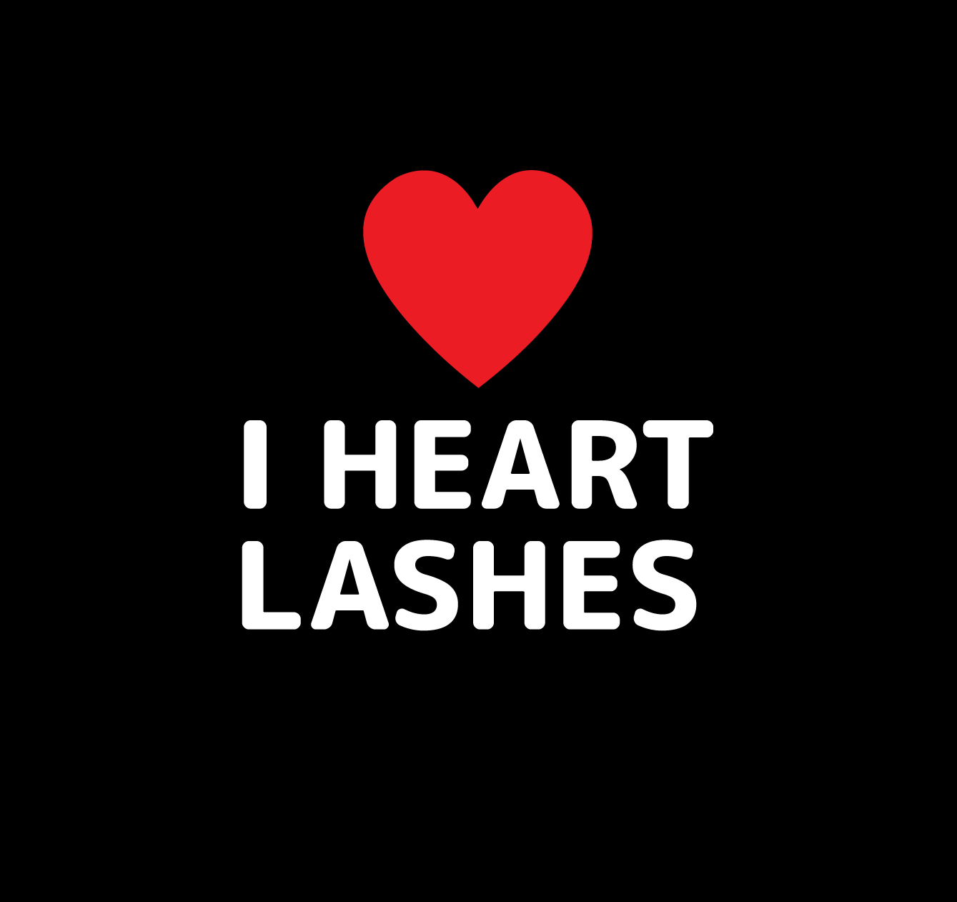 I Heart Lashes logo