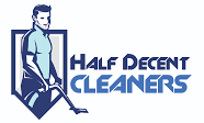 Half Decent Cleaners logo