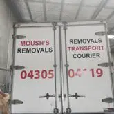 Moush's Removals logo
