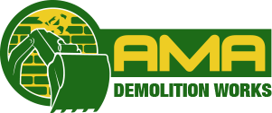 Ama Demolition Works logo