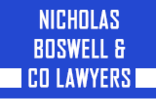 Nicholas Boswell And Co Lawyers logo