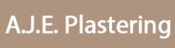 A.J.E Plastering logo