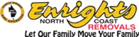 Enrights North Coast Removals logo
