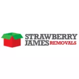 Strawberry James Removals logo