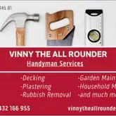 Vinny The All Rounder  logo