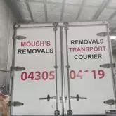 Moush's Removals logo