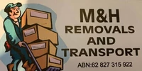 M&H Removals And Transport logo