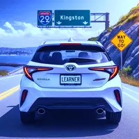 Kingston Driving School logo