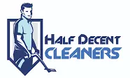 Half Decent Cleaners logo
