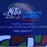 Metex concrete services logo