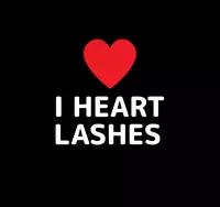 I Heart Lashes logo
