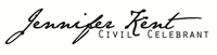 Jennifer Kent Marriage Celebrant logo