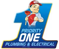 Priority One Plumbing and Electrical Services  logo