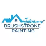 Johns Brushstroke Painting  logo