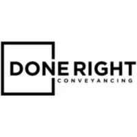 Done Right Conveyancing logo