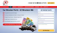 A1 Wreckers WA logo