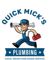 Quick Mick's Plumbing logo